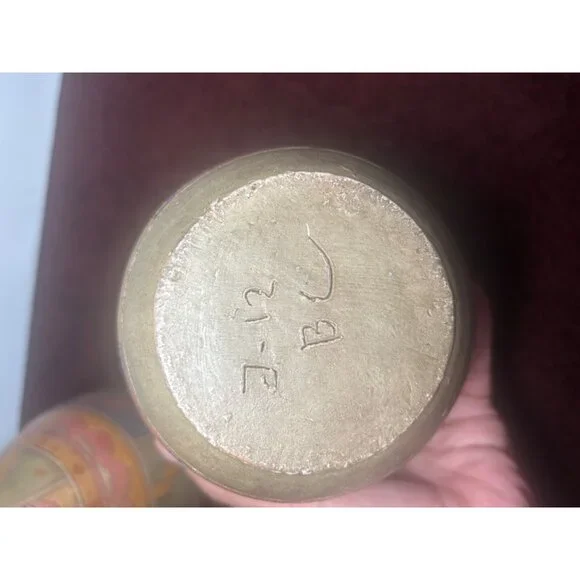 Signed Pottery Set Of 2 Aztec Mayan Wedding Vases Storytelling Matching - Picture 2 of 9